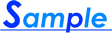 sample